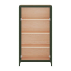 Modernform Cabinet Slim Sage Green 24" W X 42" H X 12" D Double Door Wall Cabinet
