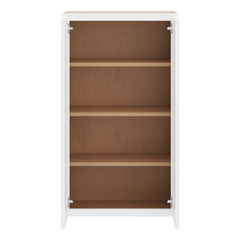 CNC Luxor 5-Piece White 24" W X 42" H Double Door Wall Cabinet