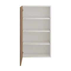 Modernform Cabinet Walnut 24" W X 42" H X 12" D Single Door Wall Cabinet