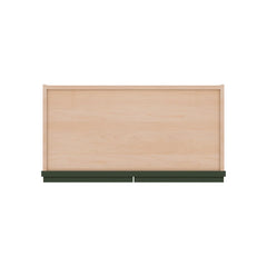 Modernform Cabinet Slim Sage Green 24" W X 42" H X 12" D Double Door Wall Cabinet