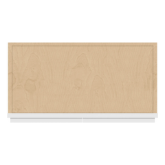 CNC Luxor 5-Piece White 24" W X 42" H Double Door Wall Cabinet