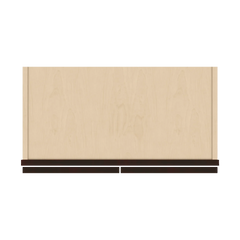 J&K Java Coffee S1 Double Door Wall Cabinet - 24" W x 42" H