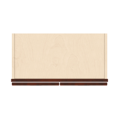 J&K Mahogany J5 Double Door Wall Cabinet - 24" W x 42" H
