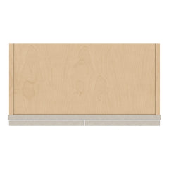 J&K Pebble B6 Double Door Wall Cabinet - 24" W x 42" H