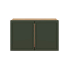 Modernform Cabinet Slim Sage Green 27" W X 15" H X 12" D Double Door Wall Cabinet