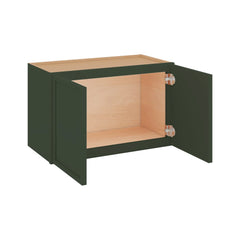 Modernform Cabinet Slim Sage Green 27" W X 15" H X 12" D Double Door Wall Cabinet