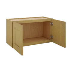 Modernform Cabinet Natural Shaker 27" W X 15" H X 12" D Double Door Wall Cabinet