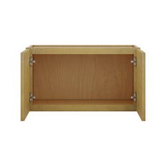 Modernform Cabinet Natural Shaker 27" W X 15" H X 12" D Double Door Wall Cabinet
