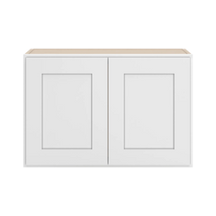 CNC Luxor 5-Piece White 27" W X 18" H Double Door Wall Cabinet