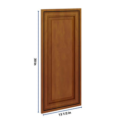 J&K Mocha Glazed K10 Dummy Door Panel 13 1/2" W x 30" H