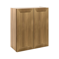 J&K Butterscotch B8 Double Door Wall Cabinet - 27" W x 30" H