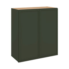 Modernform Cabinet Slim Sage Green 27" W X 30" H X 12" D Double Door Wall Cabinet
