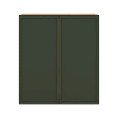 Modernform Cabinet Slim Sage Green 27" W X 30" H X 12" D Double Door Wall Cabinet