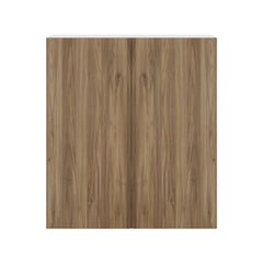 Modernform Cabinet Walnut 27" W X 30" H X 12" D Double Door Wall Cabinet