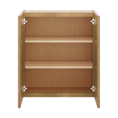 J&K Butterscotch B8 Double Door Wall Cabinet - 27" W x 30" H