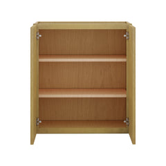 Modernform Cabinet Natural Shaker 27" W X 30" H X 12" D Double Door Wall Cabinet