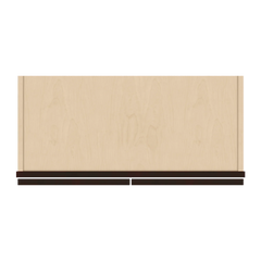 J&K Java Coffee S1 Double Door Wall Cabinet - 27" W x 30" H