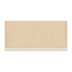 J&K Pearl Glazed H9 Double Door Wall Cabinet - 27" W x 30" H