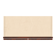 J&K Mahogany J5 Double Door Wall Cabinet - 27" W x 30" H