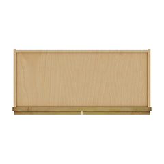 Modernform Cabinet Natural Shaker 27" W X 30" H X 12" D Double Door Wall Cabinet