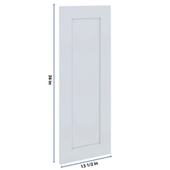 J&K White Shaker S8 Dummy Door Panel 13 1/2" W x 36" H