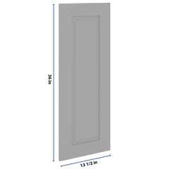 J&K Castle Grey S5 Dummy Door Panel 13 1/2" W x 36" H