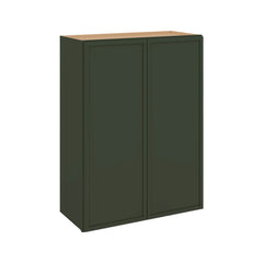 Modernform Cabinet Slim Sage Green 27" W X 36" H X 12" D Double Door Wall Cabinet