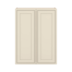J&K Pearl Glazed H9 Double Door Wall Cabinet - 27" W x 36" H