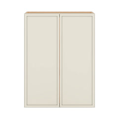 Modernform Cabinet Slim Dove White 27" W X 36" H X 12" D Double Door Wall Cabinet