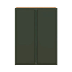 Modernform Cabinet Slim Sage Green 27" W X 36" H X 12" D Double Door Wall Cabinet