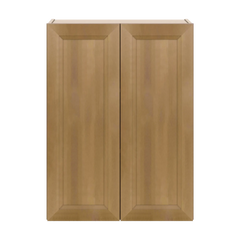 J&K Butterscotch B8 Double Door Wall Cabinet - 27" W x 36" H