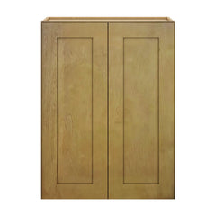 Modernform Cabinet Natural Shaker 27" W X 36" H X 12" D Double Door Wall Cabinet