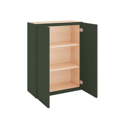 Modernform Cabinet Slim Sage Green 27" W X 36" H X 12" D Double Door Wall Cabinet