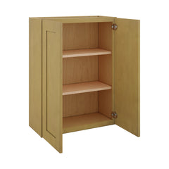 Modernform Cabinet Natural Shaker 27" W X 36" H X 12" D Double Door Wall Cabinet