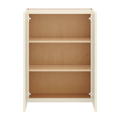 J&K Pearl Glazed H9 Double Door Wall Cabinet - 27" W x 36" H