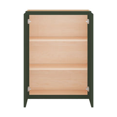 Modernform Cabinet Slim Sage Green 27" W X 36" H X 12" D Double Door Wall Cabinet