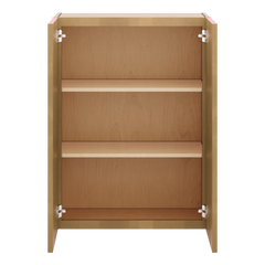 J&K Butterscotch B8 Double Door Wall Cabinet - 27" W x 36" H