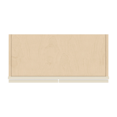 J&K Pearl Glazed H9 Double Door Wall Cabinet - 27" W x 36" H