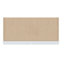 J&K White Shaker S8 Double Door Wall Cabinet - 27" W x 36" H