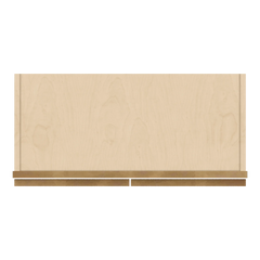 J&K Butterscotch B8 Double Door Wall Cabinet - 27" W x 36" H
