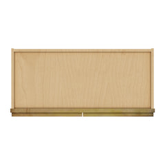 Modernform Cabinet Natural Shaker 27" W X 36" H X 12" D Double Door Wall Cabinet
