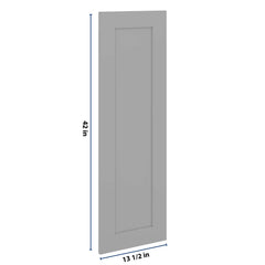 J&K Castle Grey S5 Dummy Door Panel 13 1/2" W x 42" H