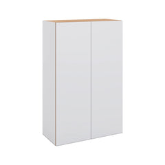 Modernform Cabinet Matte White 27" W X 42" H X 12" D Double Door Wall Cabinet