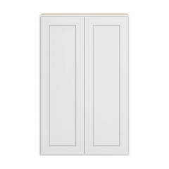 CNC Luxor 5-Piece White 27" W X 42" H Double Door Wall Cabinet
