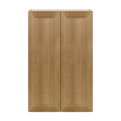 J&K Butterscotch B8 Double Door Wall Cabinet - 27" W x 42" H
