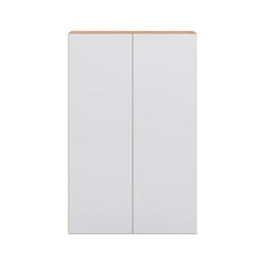 Modernform Cabinet Matte White 27" W X 42" H X 12" D Double Door Wall Cabinet