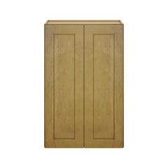 Modernform Cabinet Natural Shaker 27" W X 42" H X 12" D Double Door Wall Cabinet