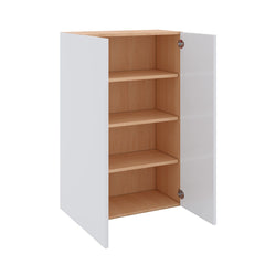 Modernform Cabinet Gloss White 27" W X 42" H X 12" D Double Door Wall Cabinet