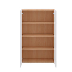Modernform Cabinet Gloss White 27" W X 42" H X 12" D Double Door Wall Cabinet
