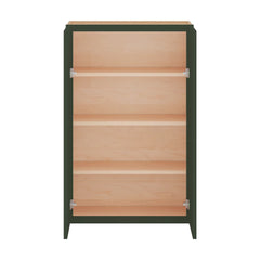 Modernform Cabinet Slim Sage Green 27" W X 42" H X 12" D Double Door Wall Cabinet